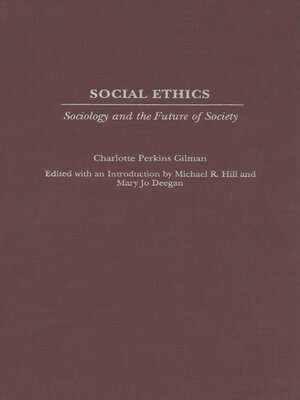 cover image of Social Ethics